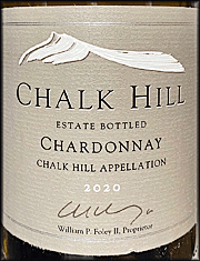 Chalk Hill 2020 Estate Chardonnay