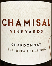 Chamisal 2016 Sta. Rita Hills Chardonnay