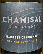 Chamisal 2017 Stainless Chardonnay