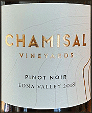 Chamisal 2018 Estate Grown Pinot Noir