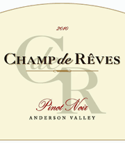 Champ de Reves 2010 Pinot Noir