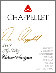 Chappellet 2007 Signature Cabernet