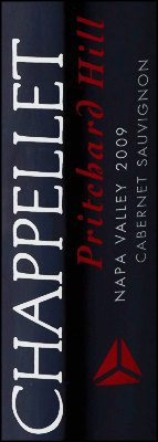 Chappellet 2009 Prichard Hill Cabernet