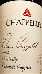 Chappellet 2014 Cabernet Sauvignon