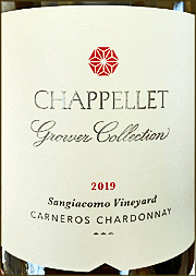 Chappellet 2019 Sangiacomo Chardonnay