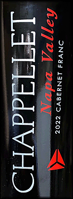Chappellet 2022 Cabernet Franc