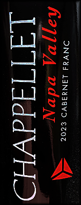 Chappellet 2023 Cabernet Franc