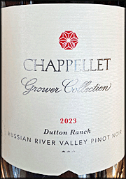 Chappellet 2023 Grower Collection Dutton Ranch Pinot Noir