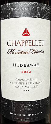 Chappellet 2023 Hideaway