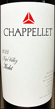 Chappellet 2023 Merlot