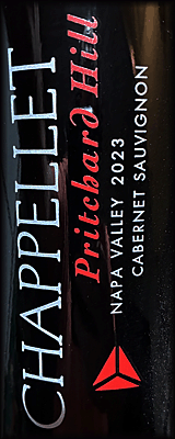 Chappellet 2023 Pritchard Hill