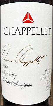 Chappellet 2023 Signature Cabernet Sauvignon