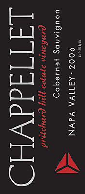 Chappellet 2006 Pritchard Hill Cabernet