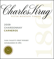 Charles Krug 2009 Chardonnay