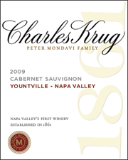 Charles Krug 2009 Cabernet