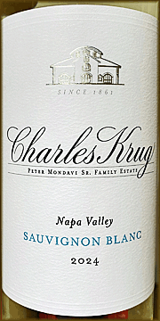 Charles Krug 2024 Sauvignon Blanc