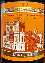 Ducru-Beaucaillou 2018