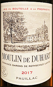 2017 Moulin de Duhart