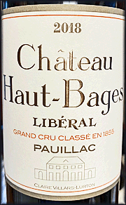 Chateau Haut-Bages Liberal 2018