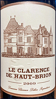 Chateau Haut Brion 2009 Le Clarence de Haut Brion