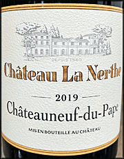 Chateau La Nerthe 2019 Chateauneuf du Pape Rouge