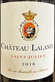Chateau Lalande 2016 Bordeaux