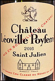 Leoville Poyferre 2016
