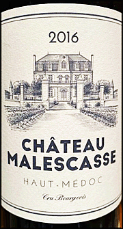 Chateau Malescasse 2016