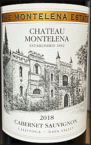 Chateau Montelena 2018 Estate Cabernet Sauvignon
