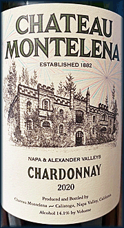 Chateau Montelena 2020 Chardonnay