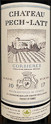 Chateau Pech-Latt 2017 Corbieres