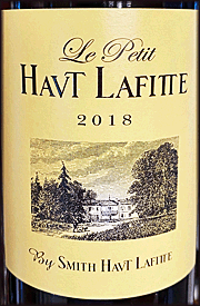 Smith Haut Lafitte 2018 Le Petit Haut Lafitte