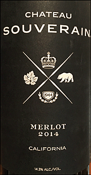 Chateau Souverain 2014 Merlot