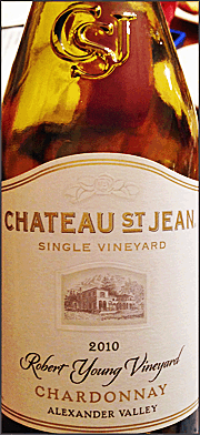 Chateau St Jean 2010 Robert Young Chardonnay