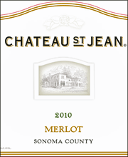 Chateau St. Jean 2010 Sonoma County Merlot