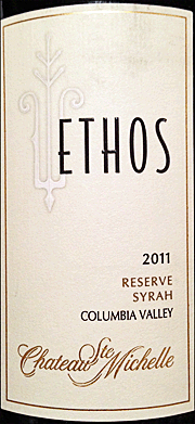 Chateau Ste. Michele 2011 Ethos Syrah