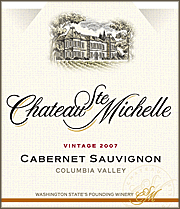 Chateau Ste Michelle 2007 Columbia Valley Cabernet