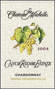 Chateau Ste Michelle 2008 Canoe Ridge Chardonnay