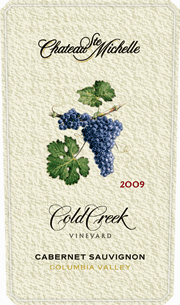 Chateau Ste Michelle 2009 Cold Creek Cabernet