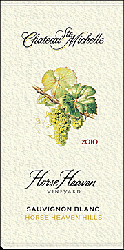 Chateau Ste Michelle 2010 Horse Heaven Vineyard Sauvignon Blanc