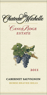 Chateau Ste Michelle 2011 Canoe Ridge Cabernet