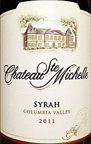 Chateau Ste. Michelle 2011 Columbia Valley Syrah