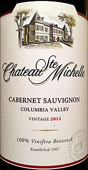 Chateau Ste. Michelle 2012 Columbia Valley Cabernet