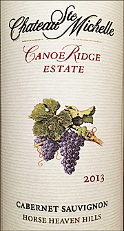 Chateau Ste. Michelle 2013 Canoe Ridge Cabernet Sauvignon