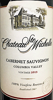 Chateau Ste. Michelle 2013 Columbia Valley Cabernet Sauvignon