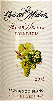 Chateau Ste. Michelle 2013 Horse Heaven Sauvignon Blanc