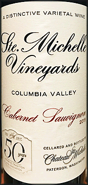 Chateau Ste. Michelle 2015 Columbia Valley Cabernet Sauvignon