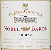 Chateau Tanunda 2008 Noble Baron Shiraz