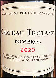 Chateau Trotanoy 2020