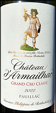 Chateau d'Armailhac 2022